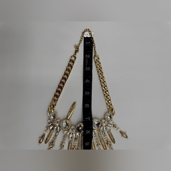 Swarovski Odyssey Collection Necklace,Matching Two Way Earrings NWT  BOX Gold - Picture 16 of 17